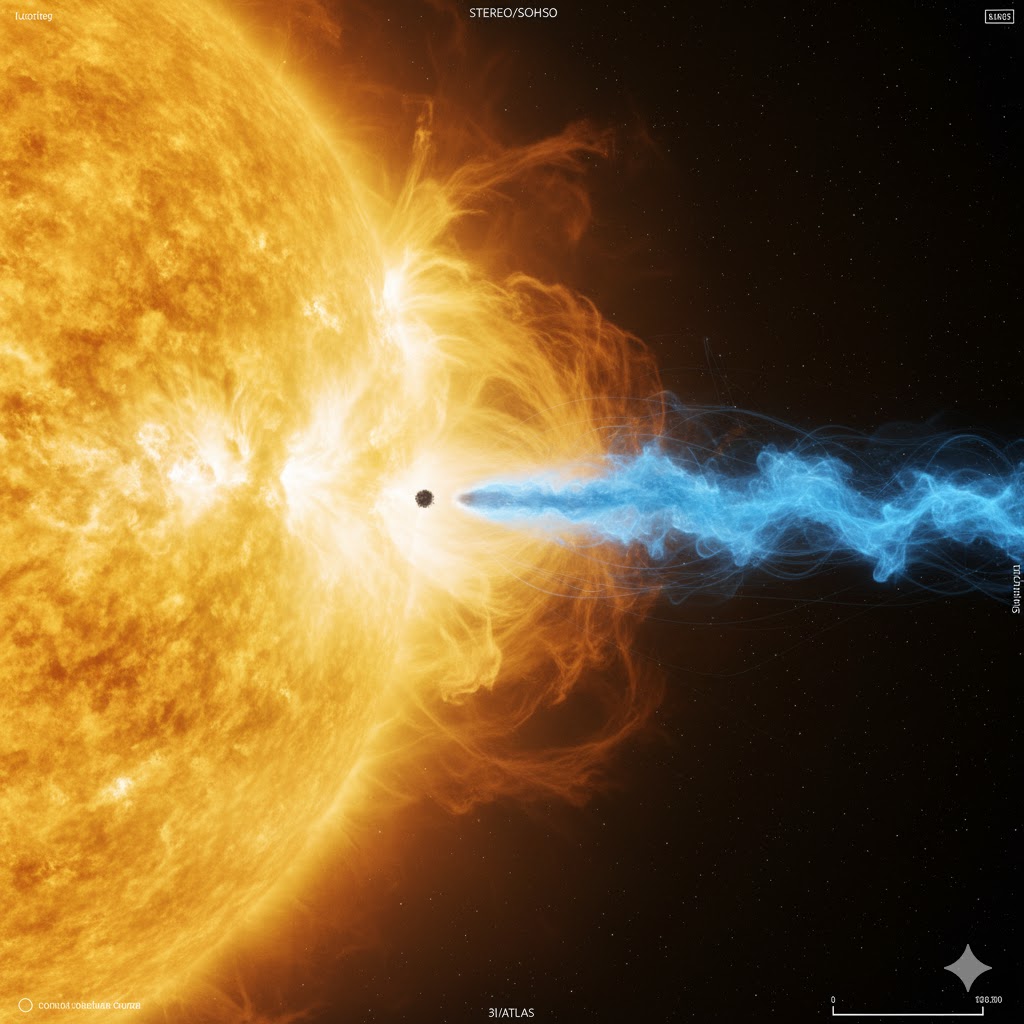अंतरिक्ष का नीला एलियन: 3I/ATLAS, जिसने सूर्य के पास आकर अपनी पहचान बदल ली