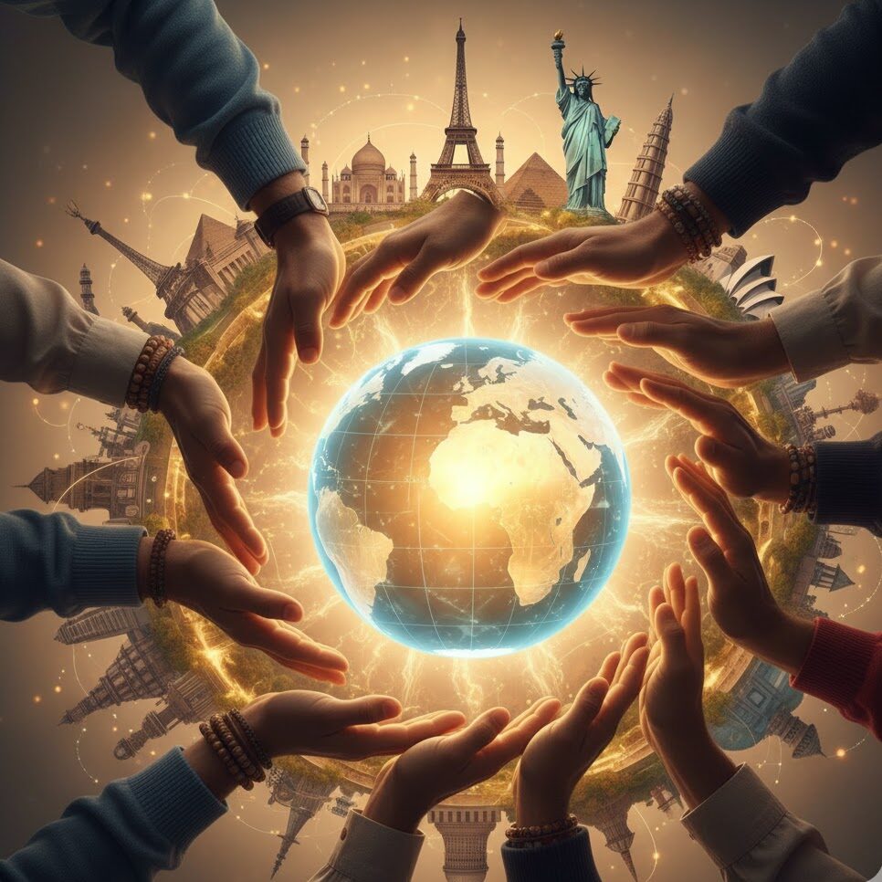 वसुधैव कुटुम्बकम्: विविधता में एकता और वैश्विक भाईचारे की छवि