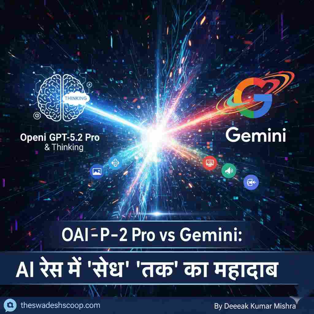 OpenAI का महादांव: GPT-5.2 Pro और GPT-5.2 Thinking—AI की दौड़ में Google को पछाड़ना कितना मुश्किल?