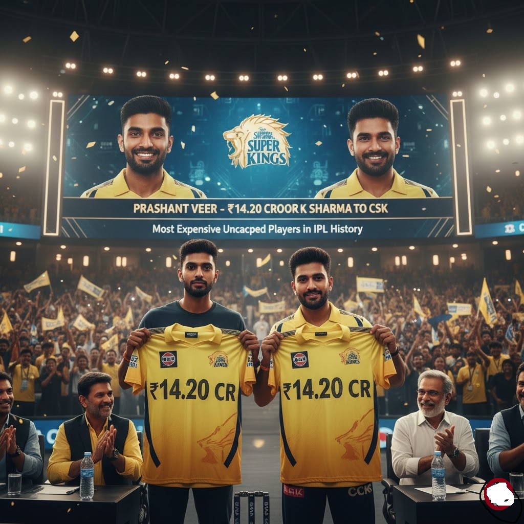 IPL 2026 Auction: कौन हैं प्रशांत वीर और कार्तिक शर्मा? जिन पर CSK ने ₹28.40 करोड़ लुटाकर रचा इतिहास!
