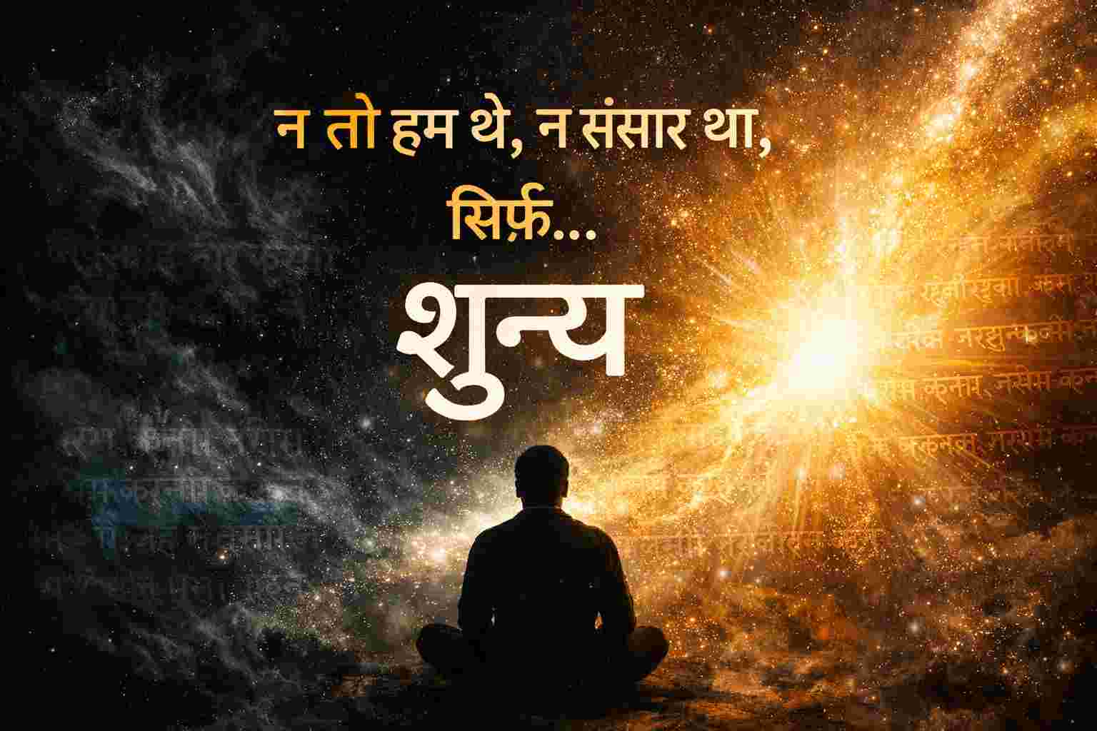 नासदीय सूक्त का रहस्य: बिग बैंग से पहले क्या था?